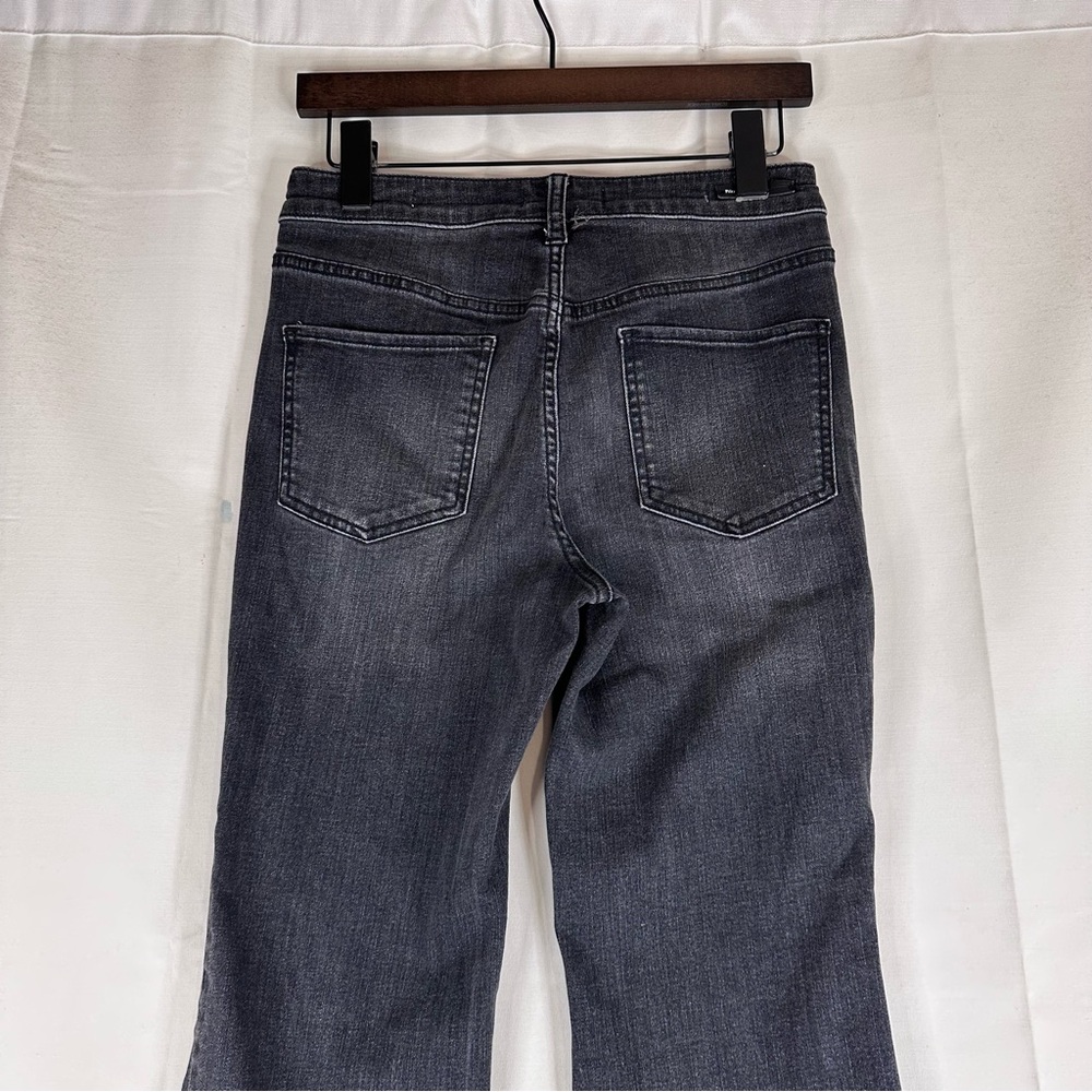 PILCRO ANTHROPOLOGIE Women’s Size 28 Denim Jeans High Rise Flare Stretch Ankle - Picture 9 of 15